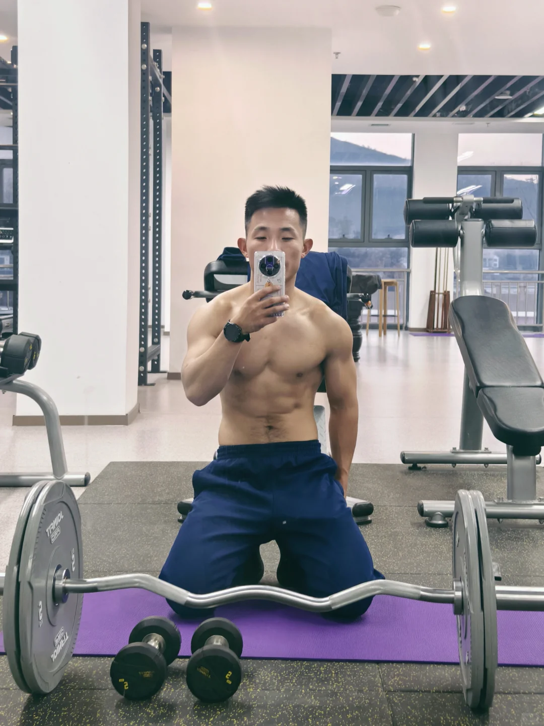 纯的健身穿搭哦