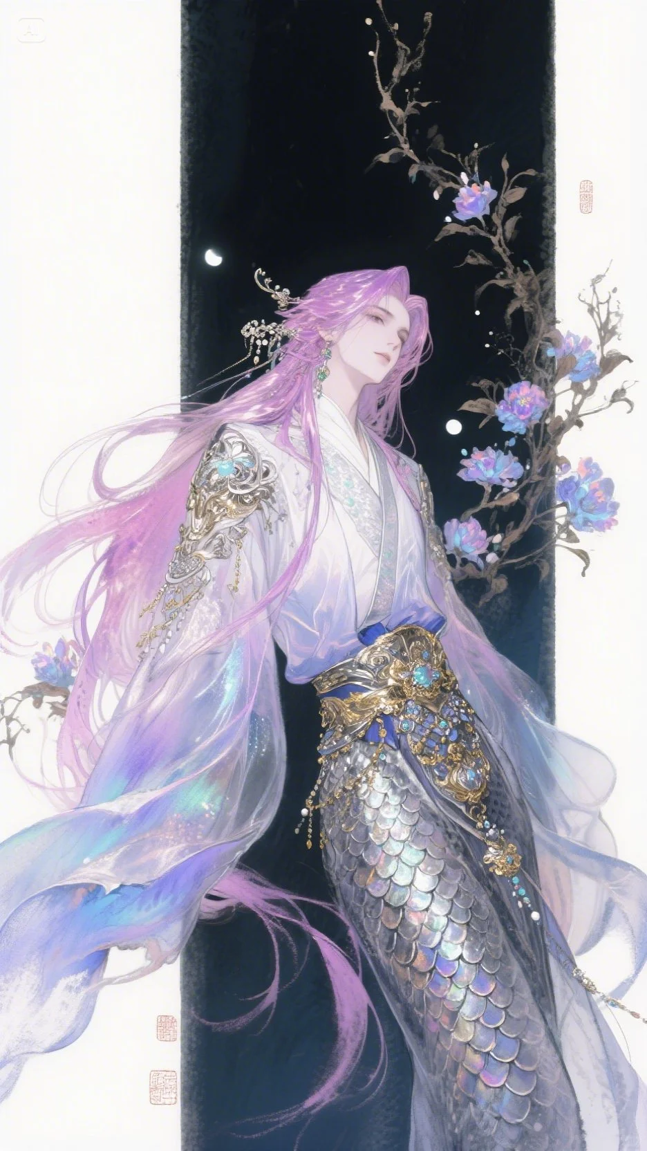 盛世需要美人点缀💜💗🤍