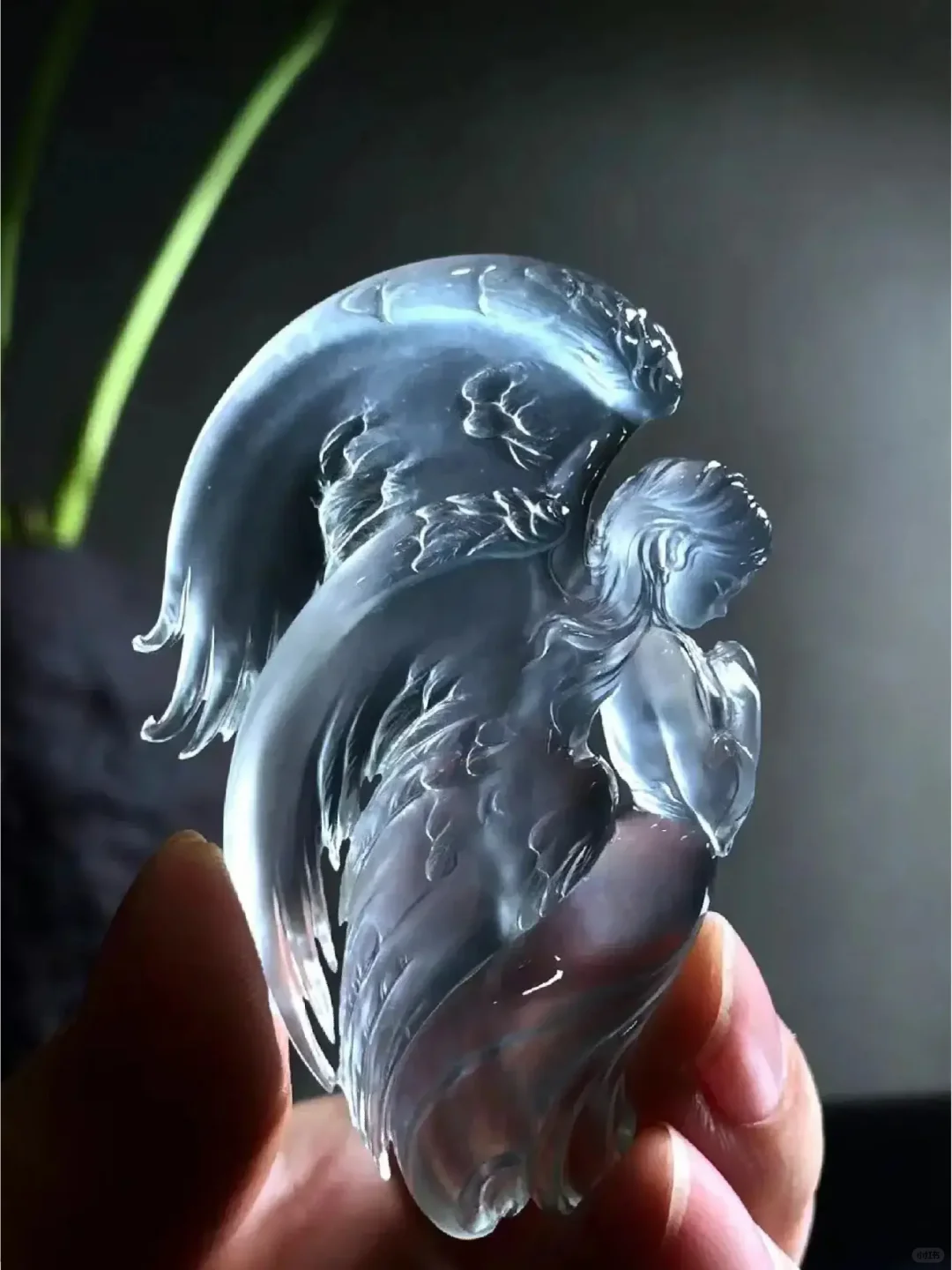 高冰翡翠作品雕刻分享