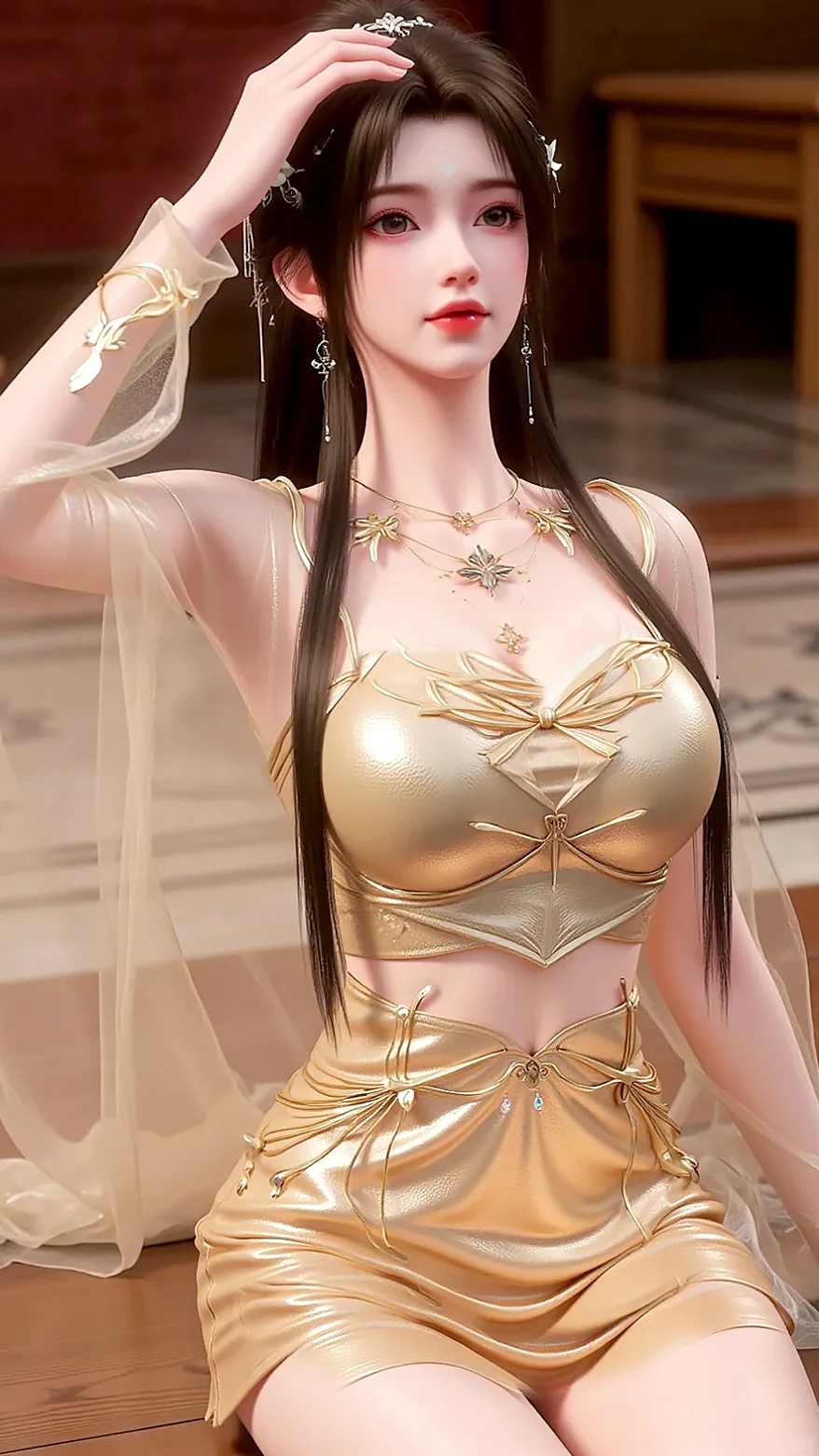女神壁纸｜ 清漪完美世界手机高清动漫壁纸