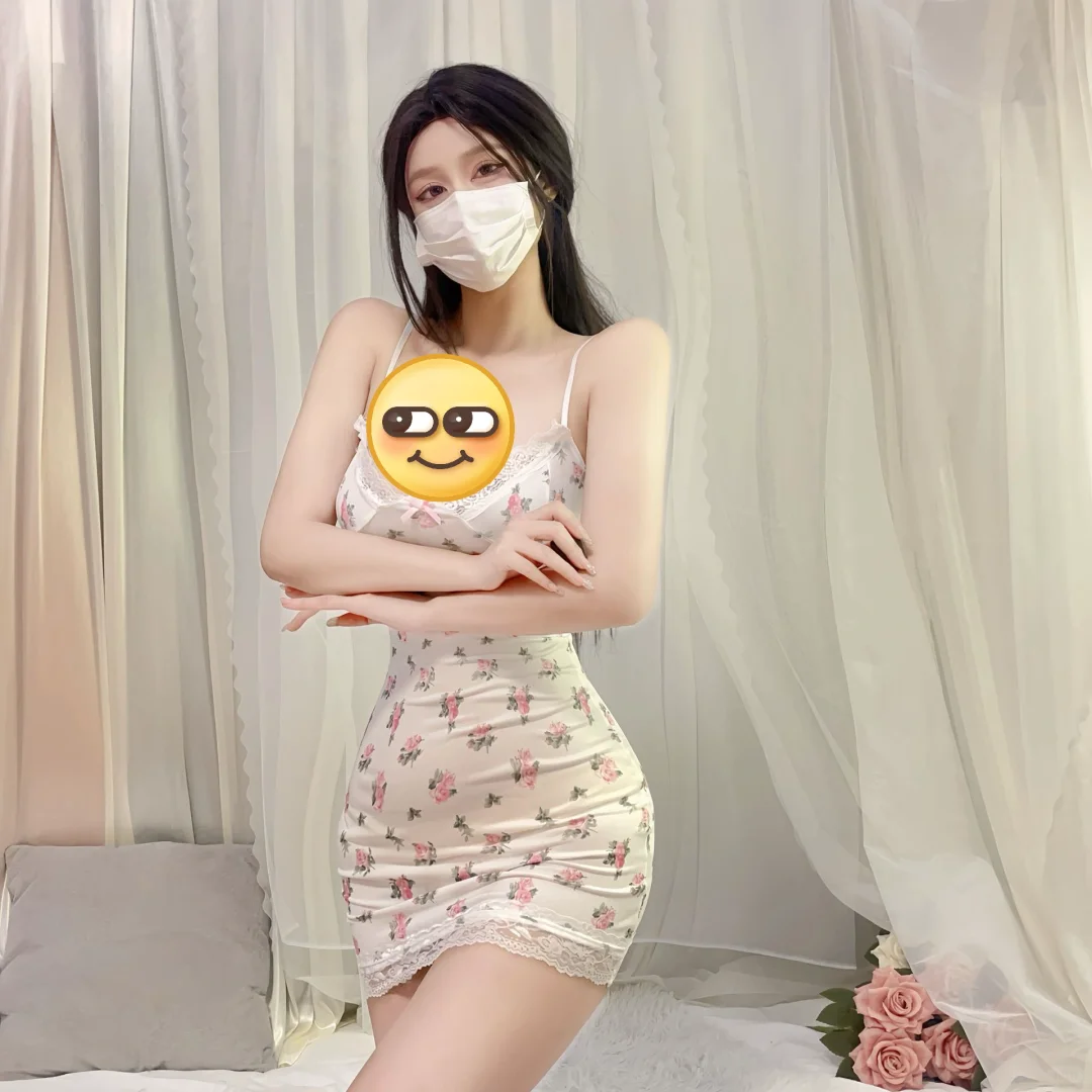 🔥种草！小众可爱的小碎花蕾丝吊带丁字裤，