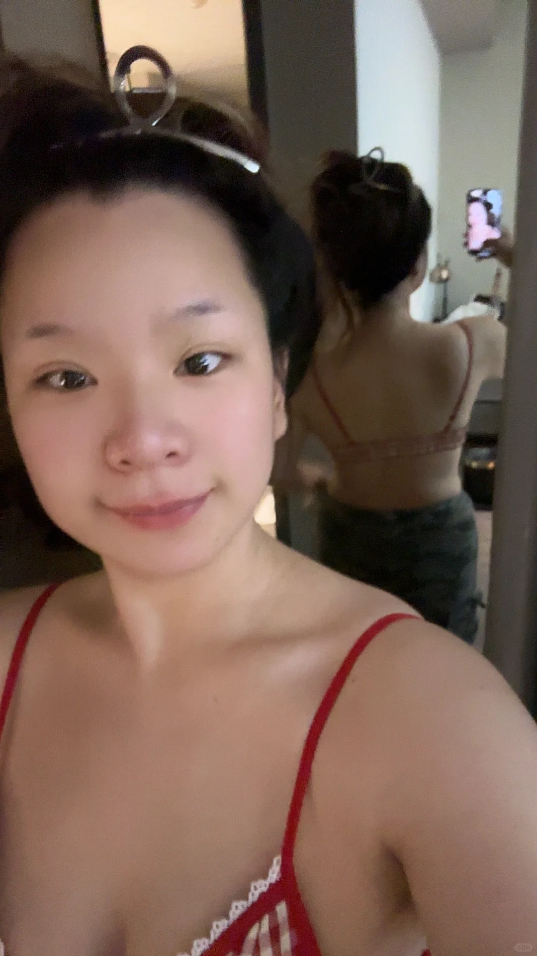 很满意自己这一身肉