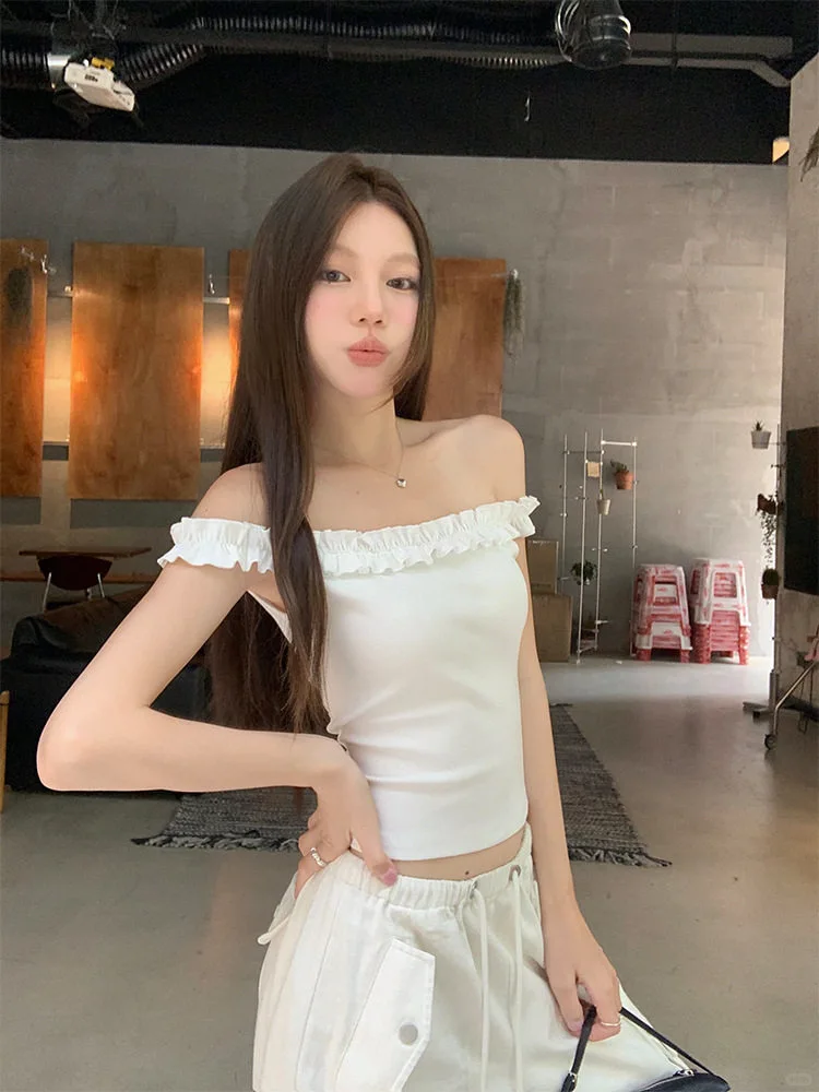 👚夏日必备！韩系辣妹T恤✨