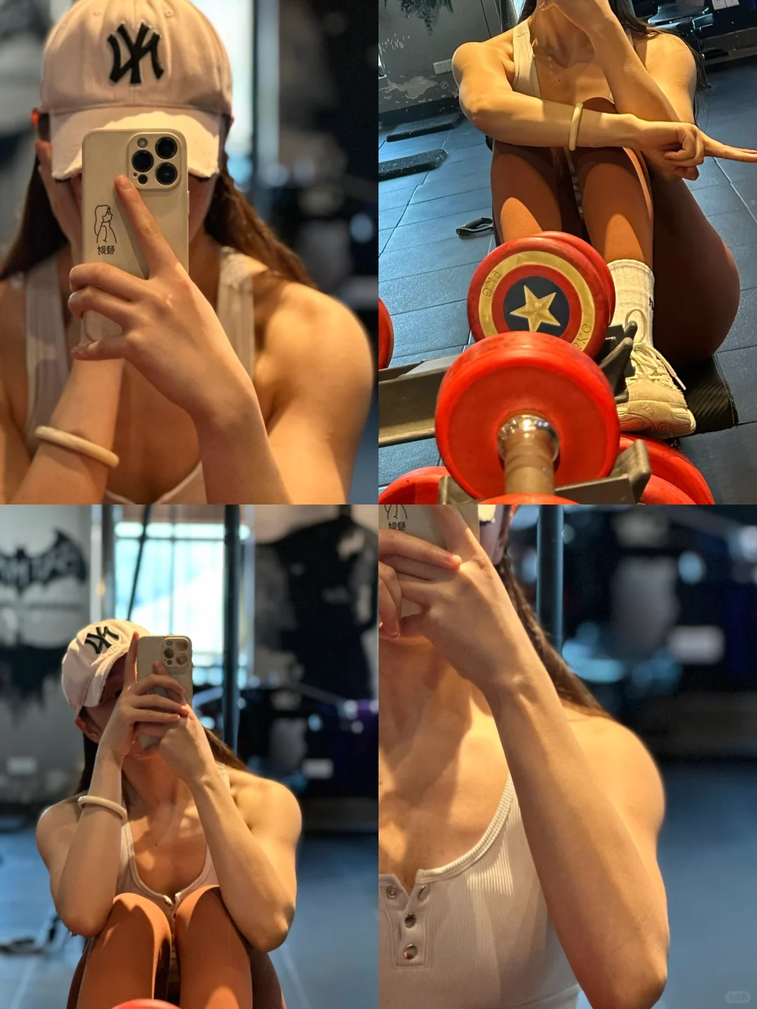 女孩子手臂有点线条🉑️太好看了