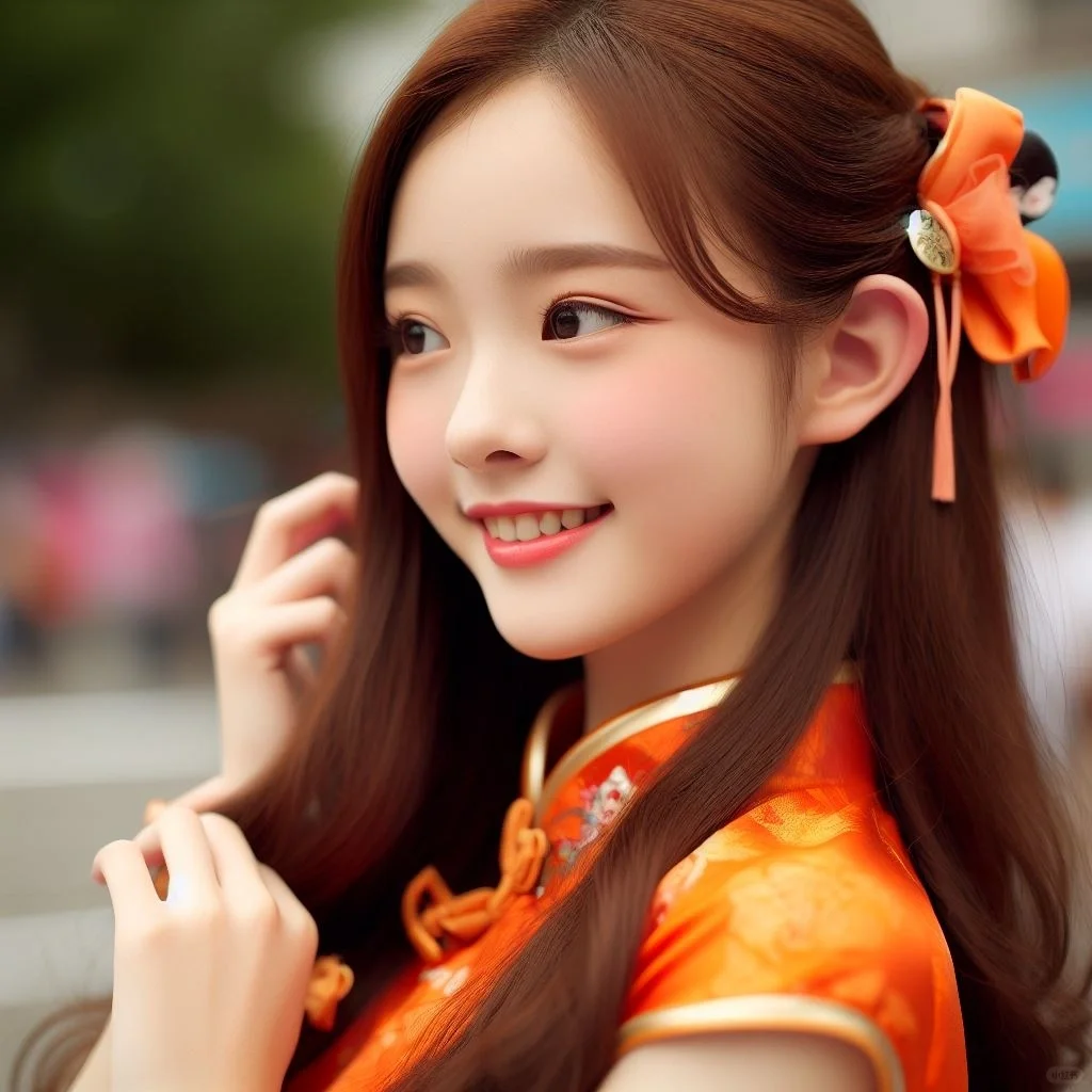周末愉快宝子们Ai机器人🤖绘画可爱美女♥