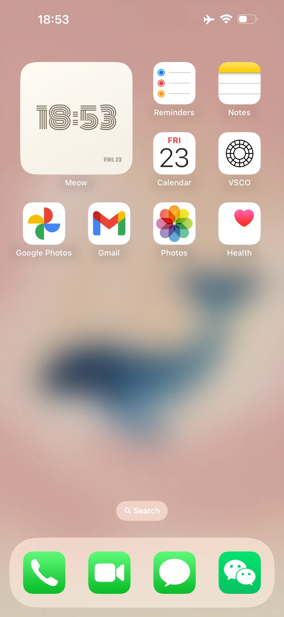 iPhone壁纸｜V335期·极简粉色鲸鱼｜169