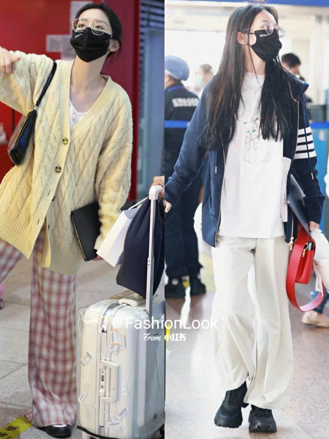 周也私服街拍合辑｜清纯灵动的漂亮女鹅