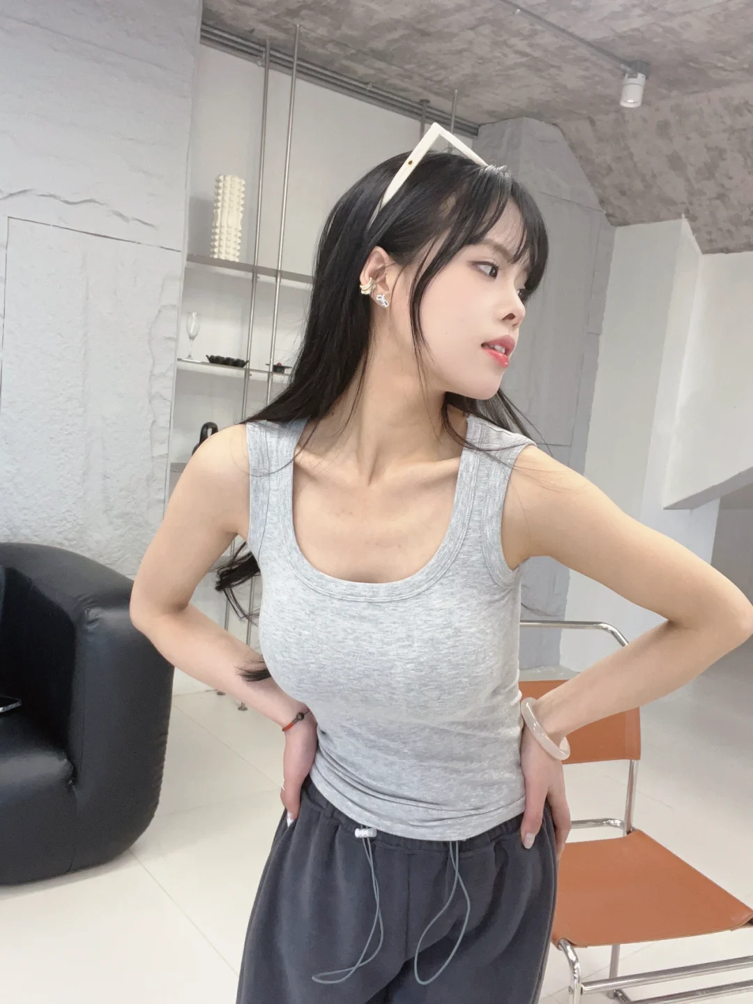 衣服选对被误以为是天生的好身材