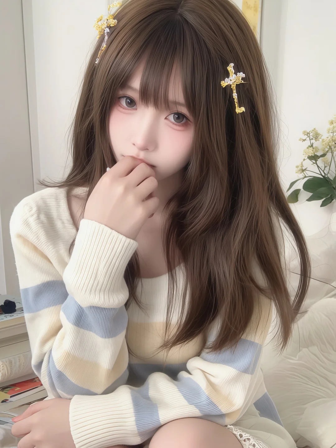 我的天，她太可爱了🥰