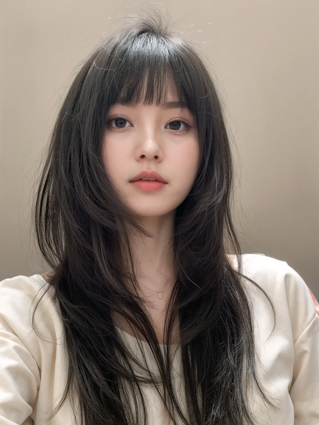 法式刘海也太修饰脸型了吧