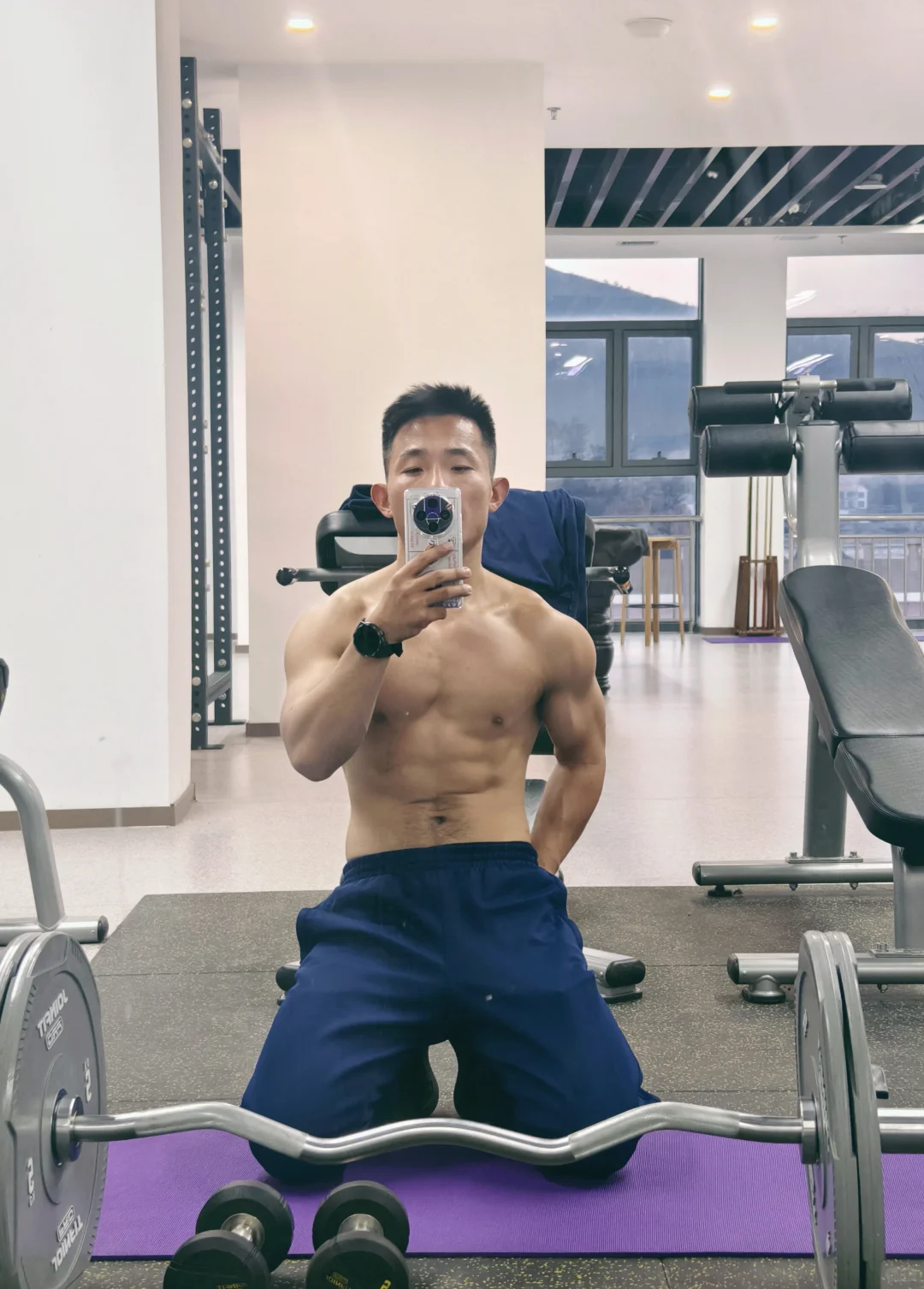 纯的健身穿搭哦