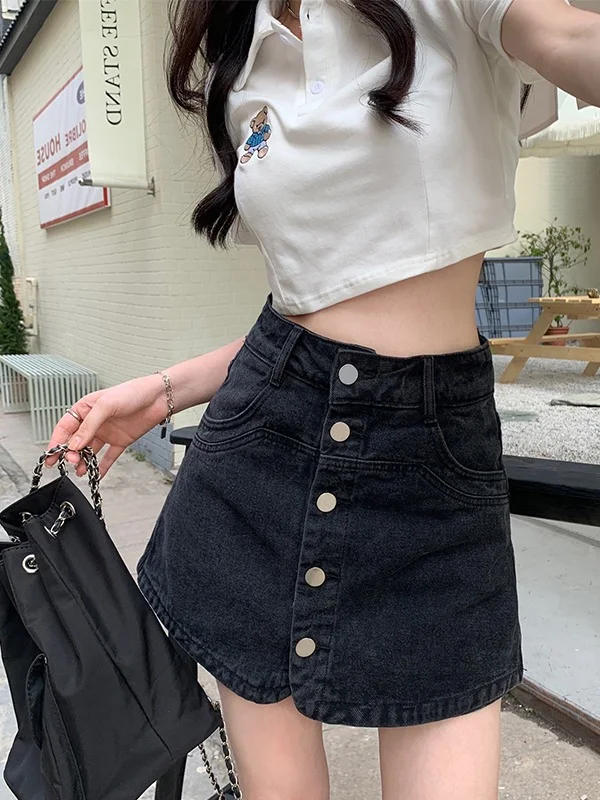 春日必备👗显瘦牛仔裙裤