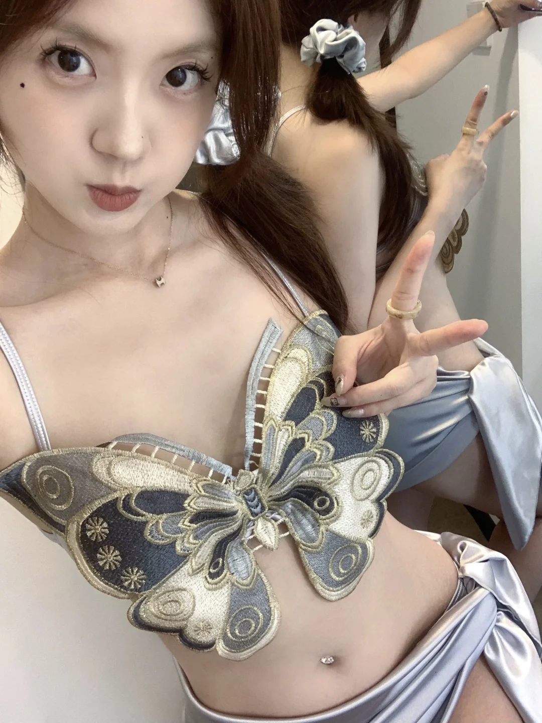 甜妹必入！小众蝴蝶泳衣🦋