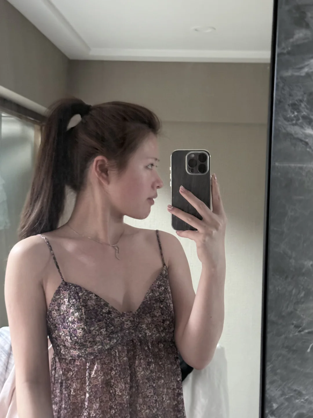 发财宅女同款碎花裙分享