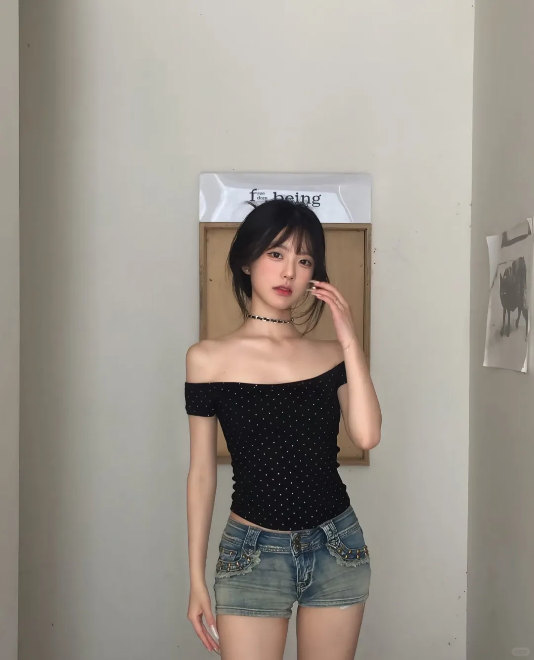 女大模特🉑️互动 配合度高 大持肚蹲摄影师