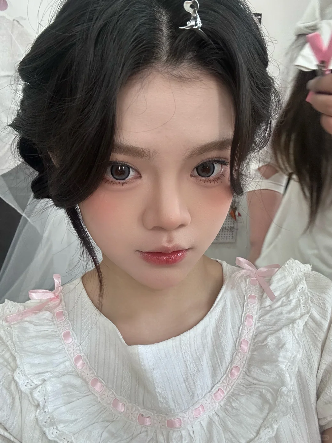 北京模特🧚🏻法式少女拍摄花絮⛲️摄影师看我