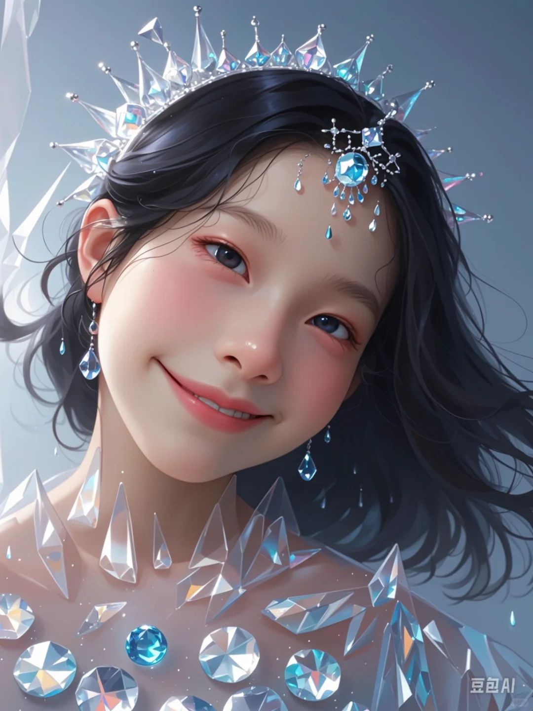 冰晶女神头像