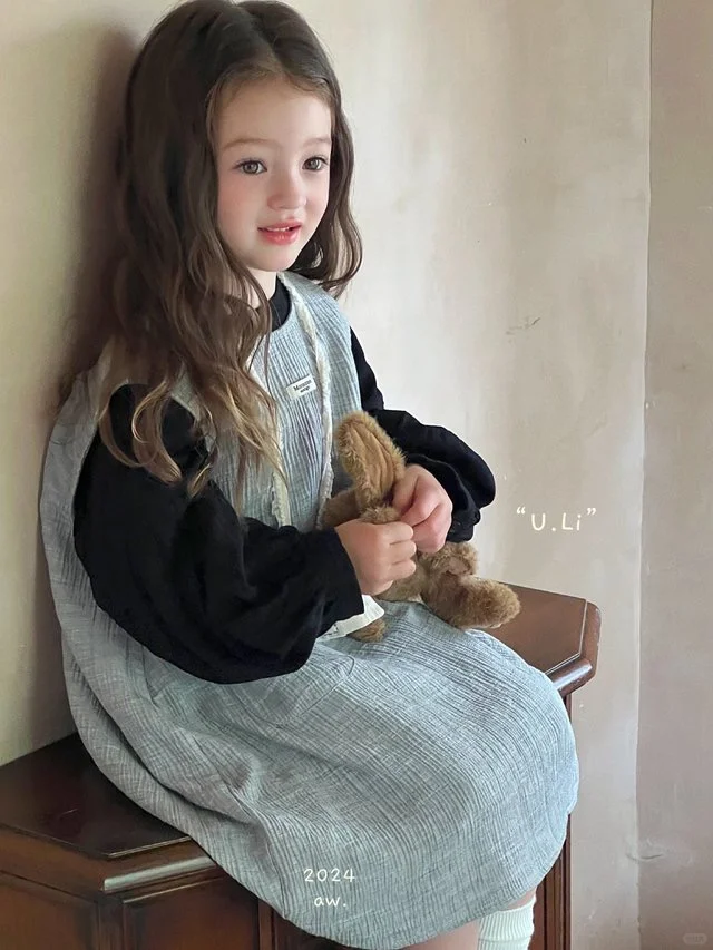 尤里U.Li森系高级感女童穿搭