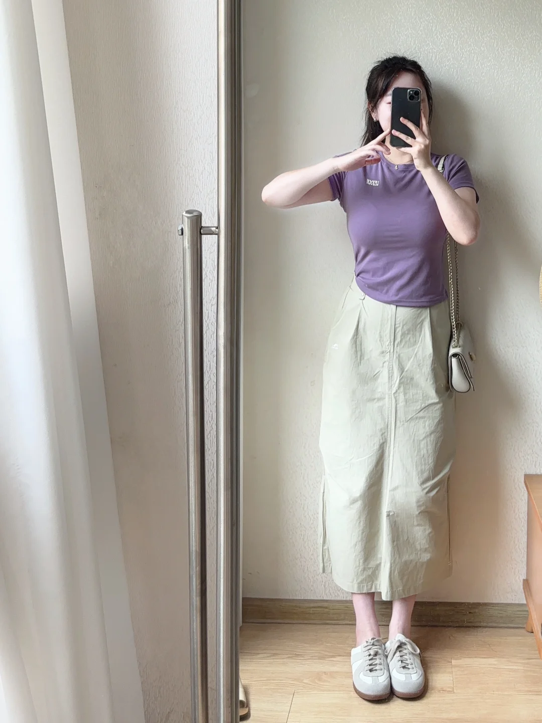 微胖穿搭｜这套太显瘦啦！！！！💜