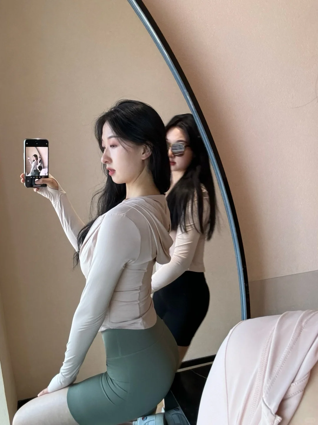 168/52kg ｜一定要和姐妹尝试的运动穿搭 🎀