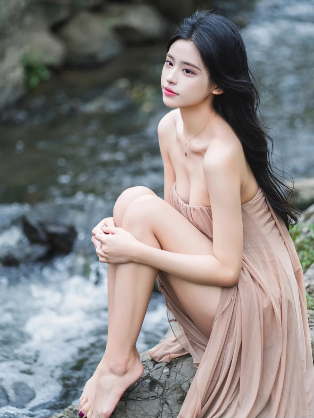 挑战拍100个美女(25/100)｜小溪潺潺