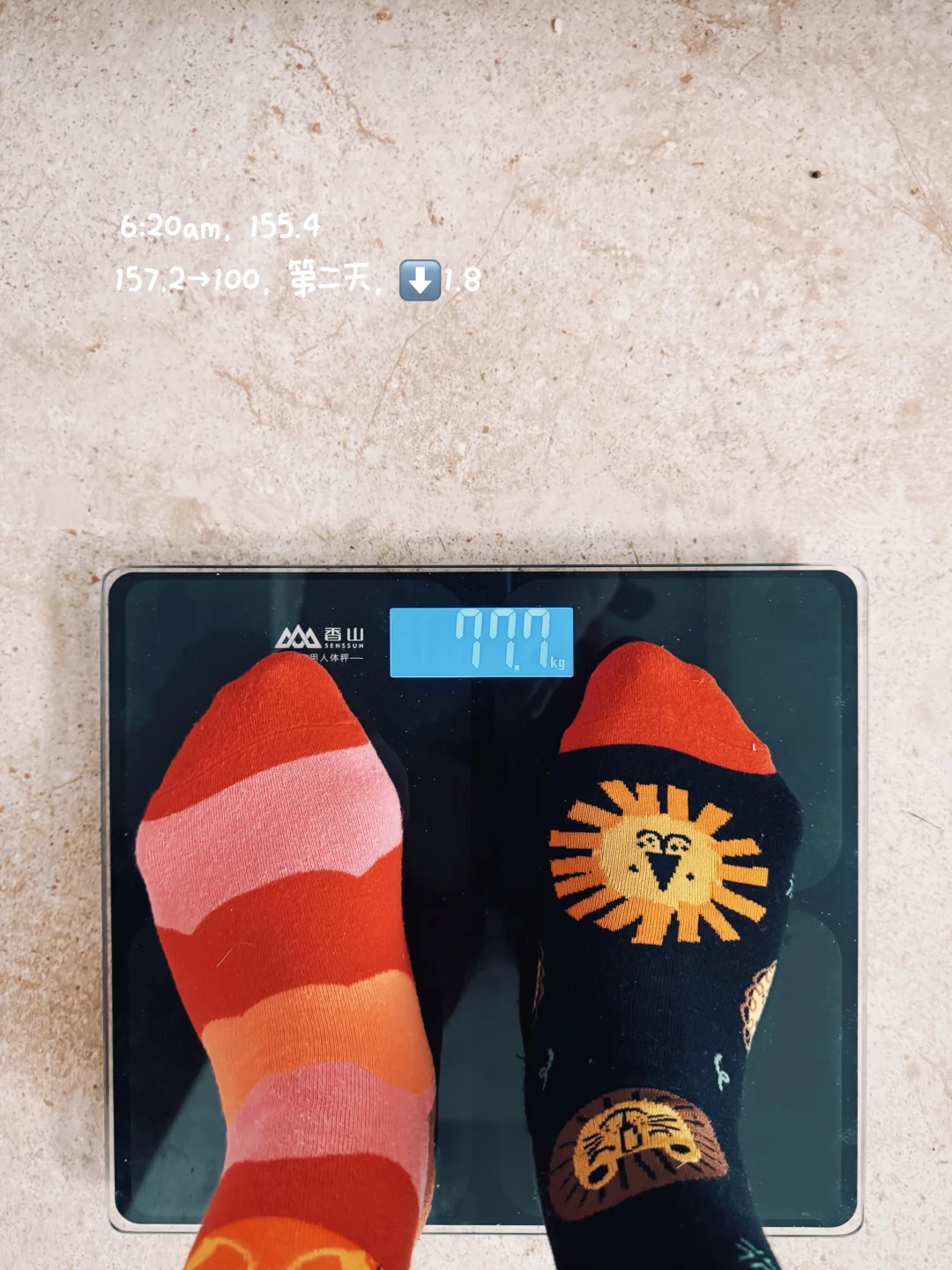 157.2➡️100｜胰岛素抵抗减重第二天↓1.8