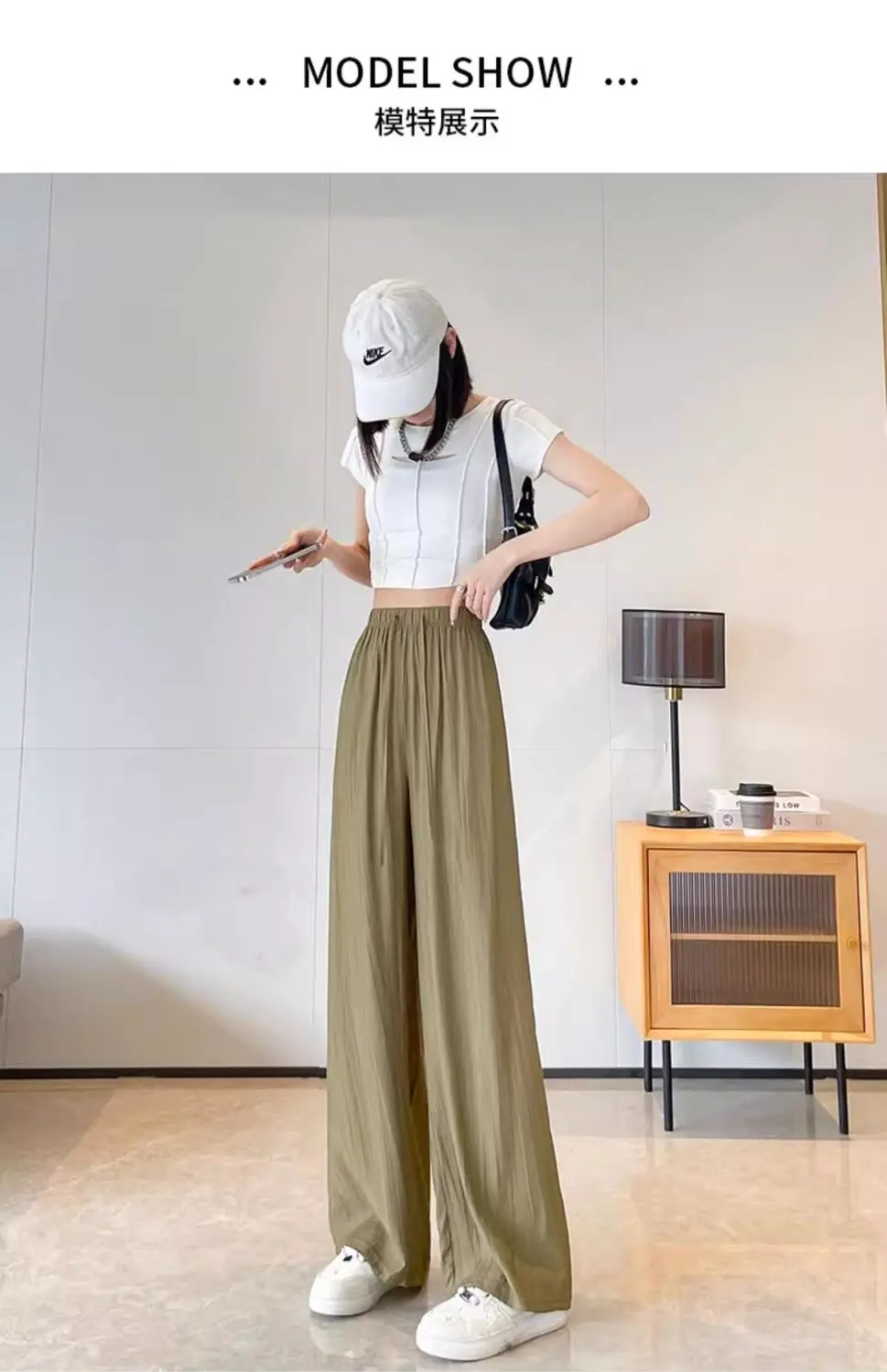 夏日必备👖窄版阔腿裤显瘦必备
