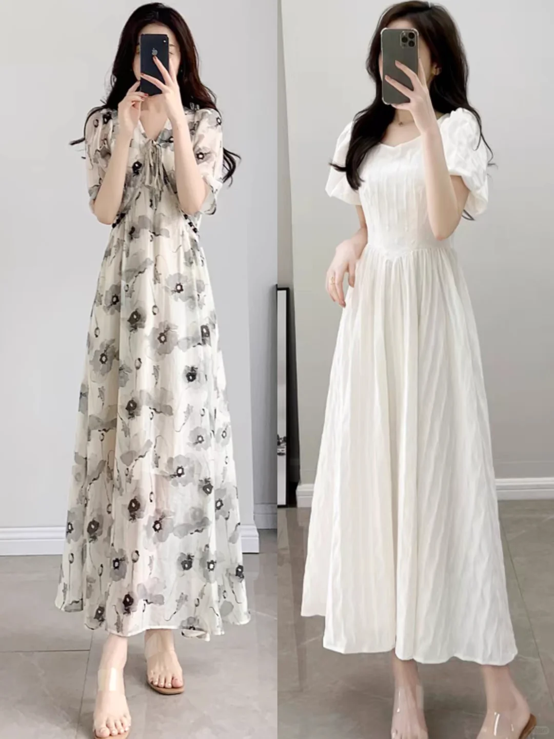 夏季女生连衣裙高级感又显瘦怎么搭配？