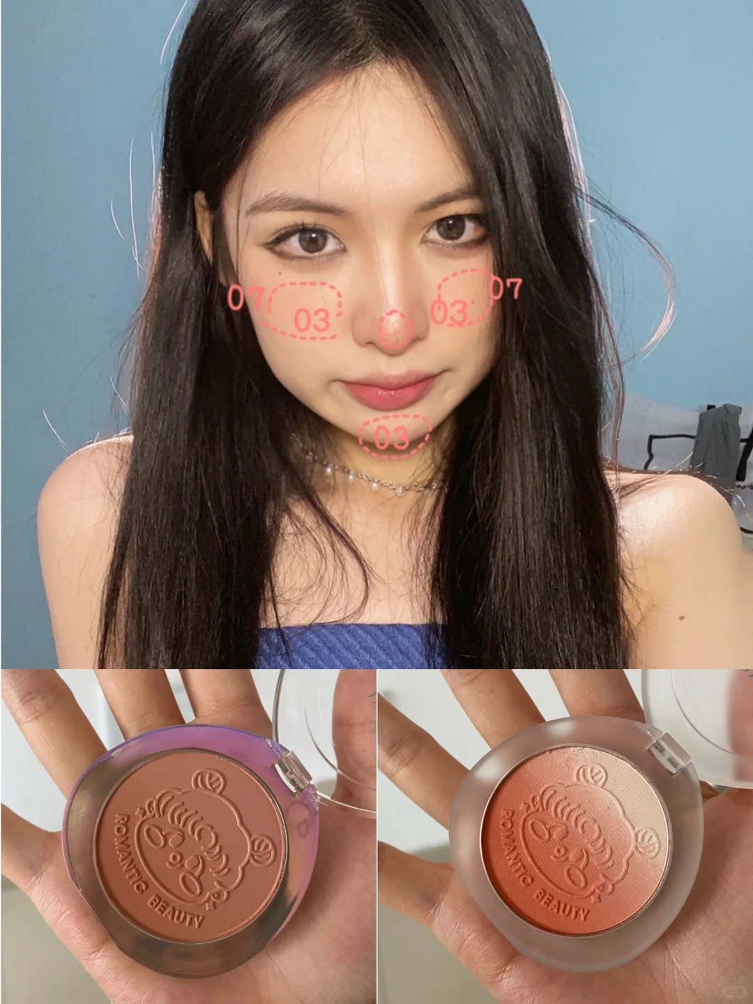 姐妹们，今天给自己画了个嫩模妆，咋样？