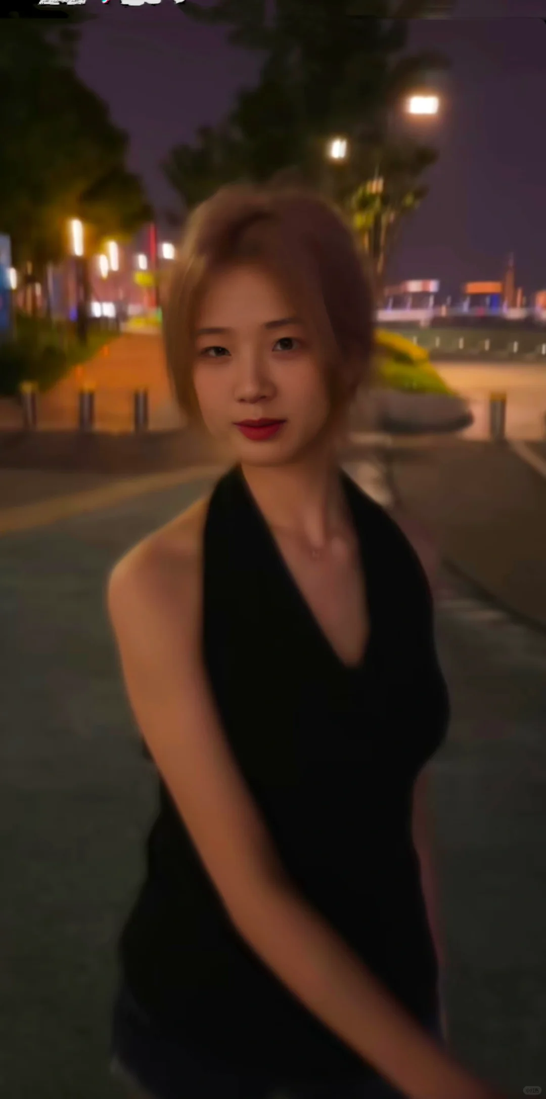 晚上散步😃