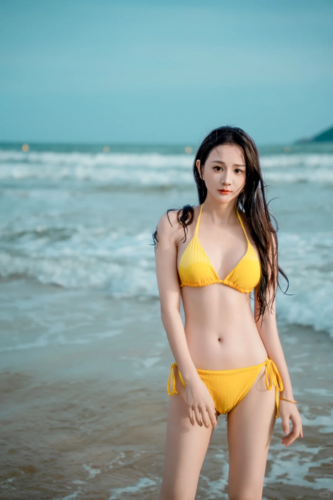 来到后海怎么拍比基尼👙