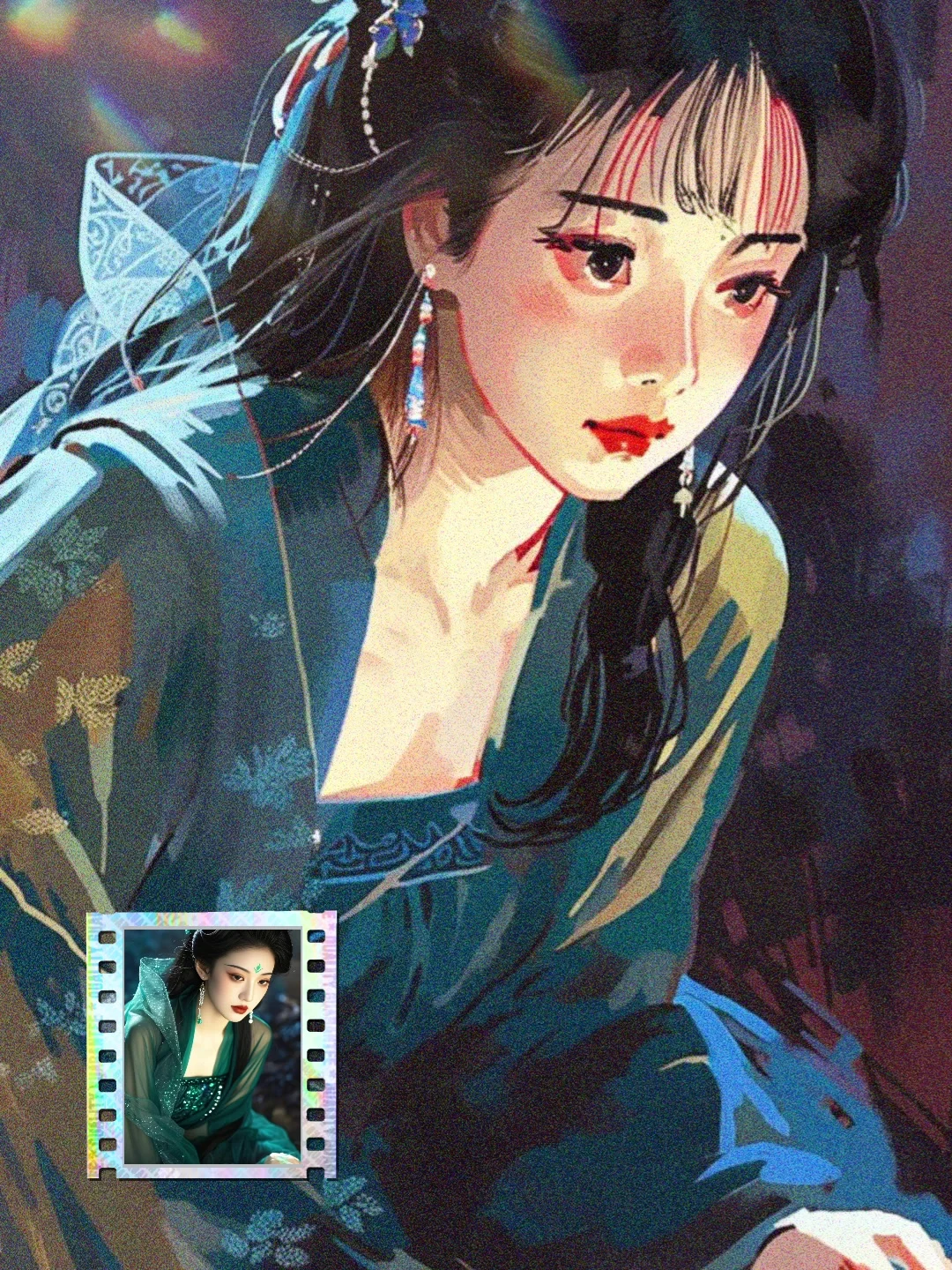 《古风倩影：岁月难掩其芳华》