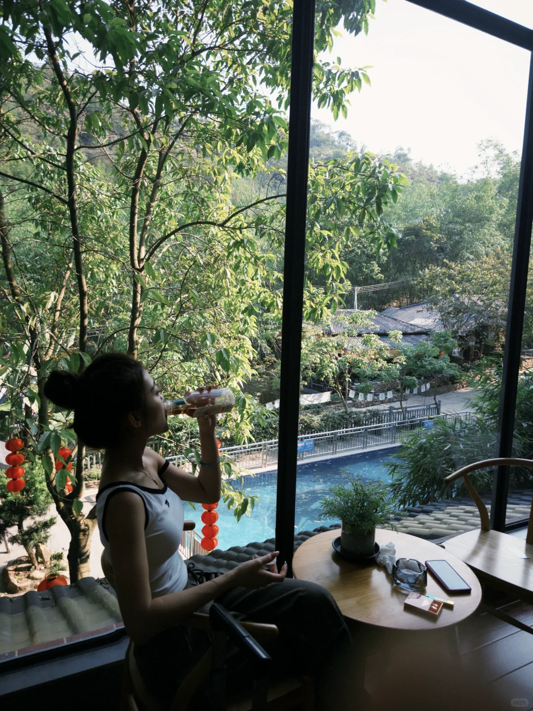 晒个泳衣吧～～🌴