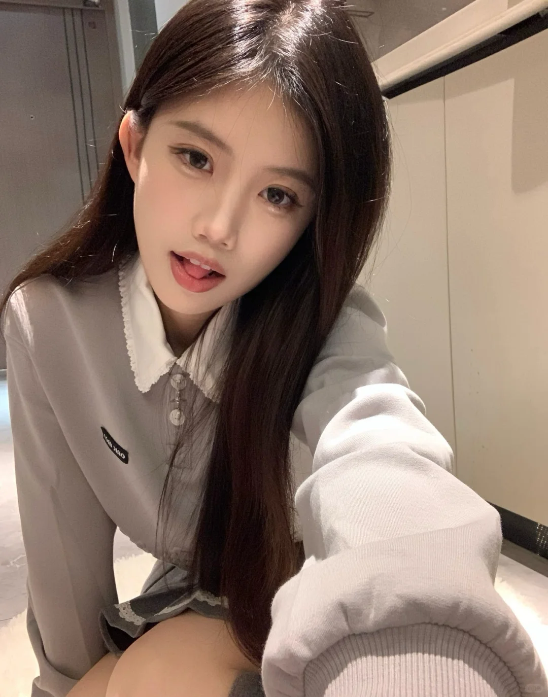 太原今日穿搭甜妹