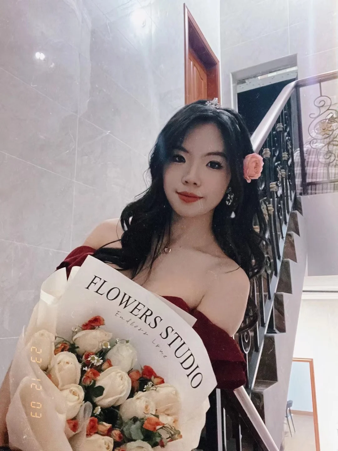 玫瑰花会一直盛开我的成人礼