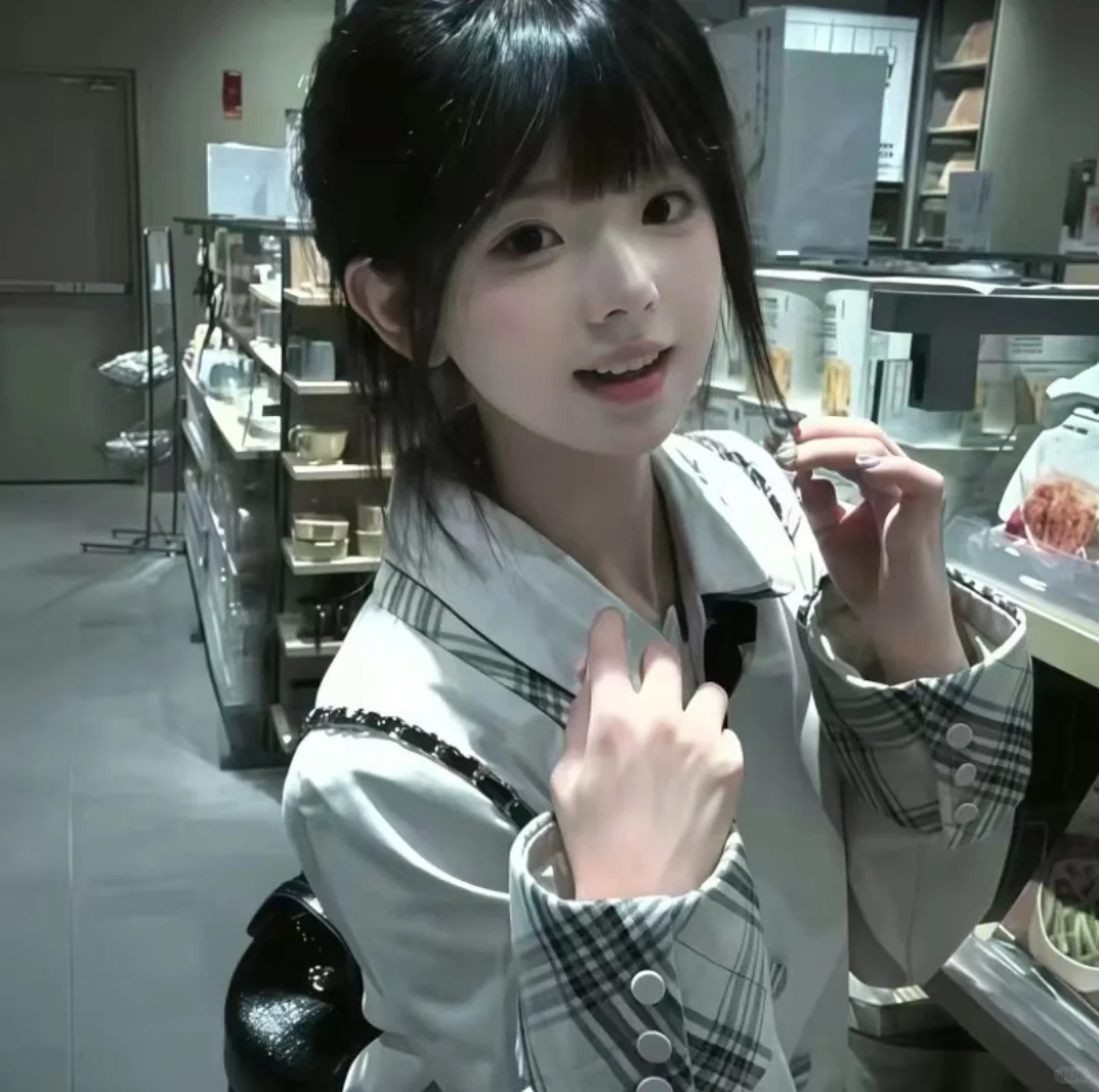 Watch复古风低像素女头