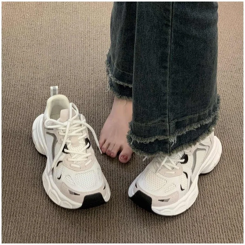百搭厚底老爹鞋👟超显瘦