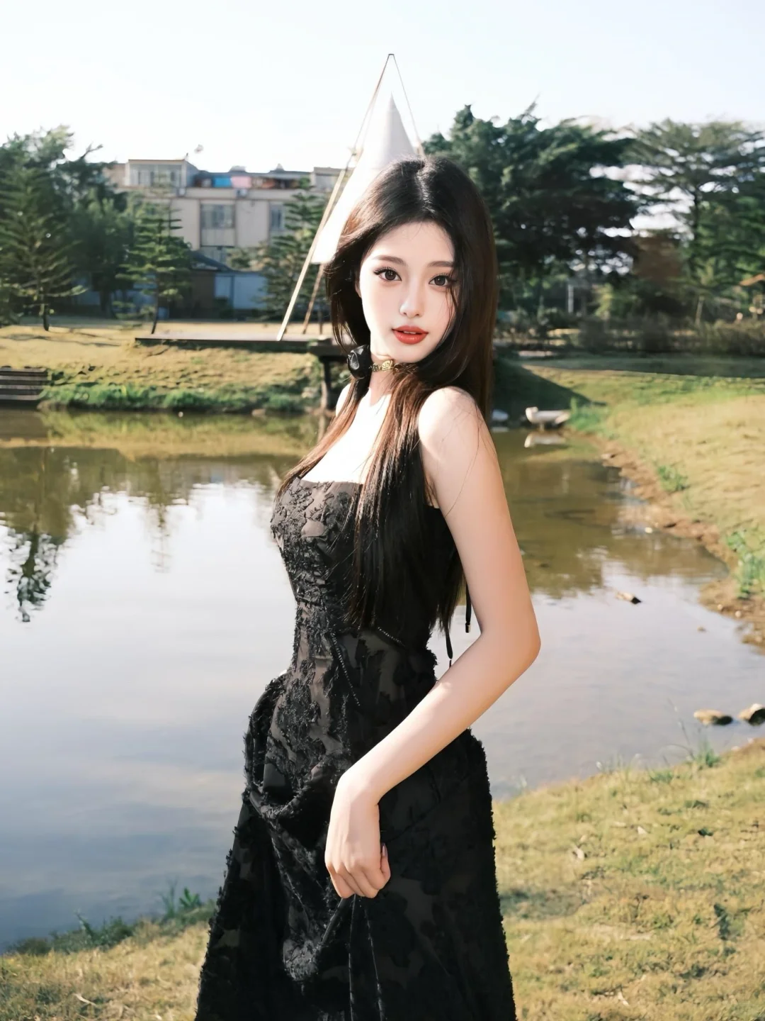 发光氛围感美照