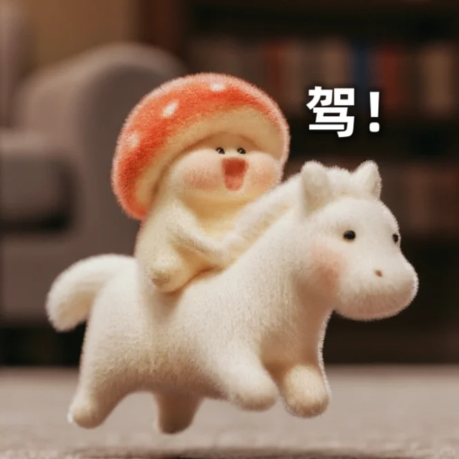 🍄小蘑菇表情包～吖哈！！