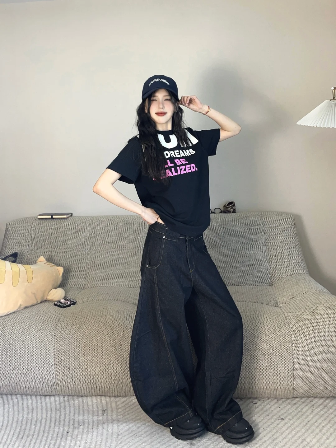 美式复古松弛感*夏天才是不费力穿搭的主场