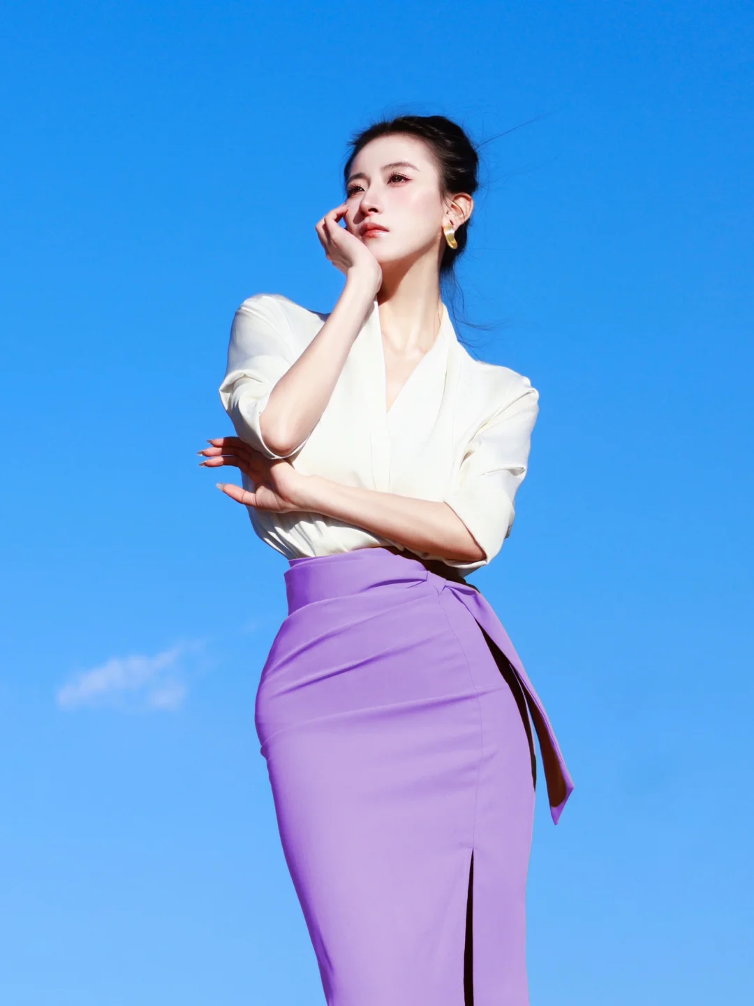 心动浅春系｜站在云端拍照的二旬女生有多敢❓