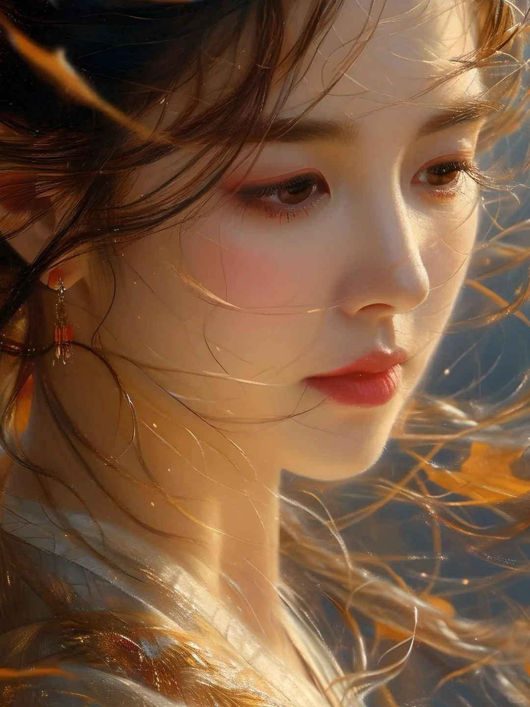 【绝绝子】汉服美女的风中舞💃🏻✨