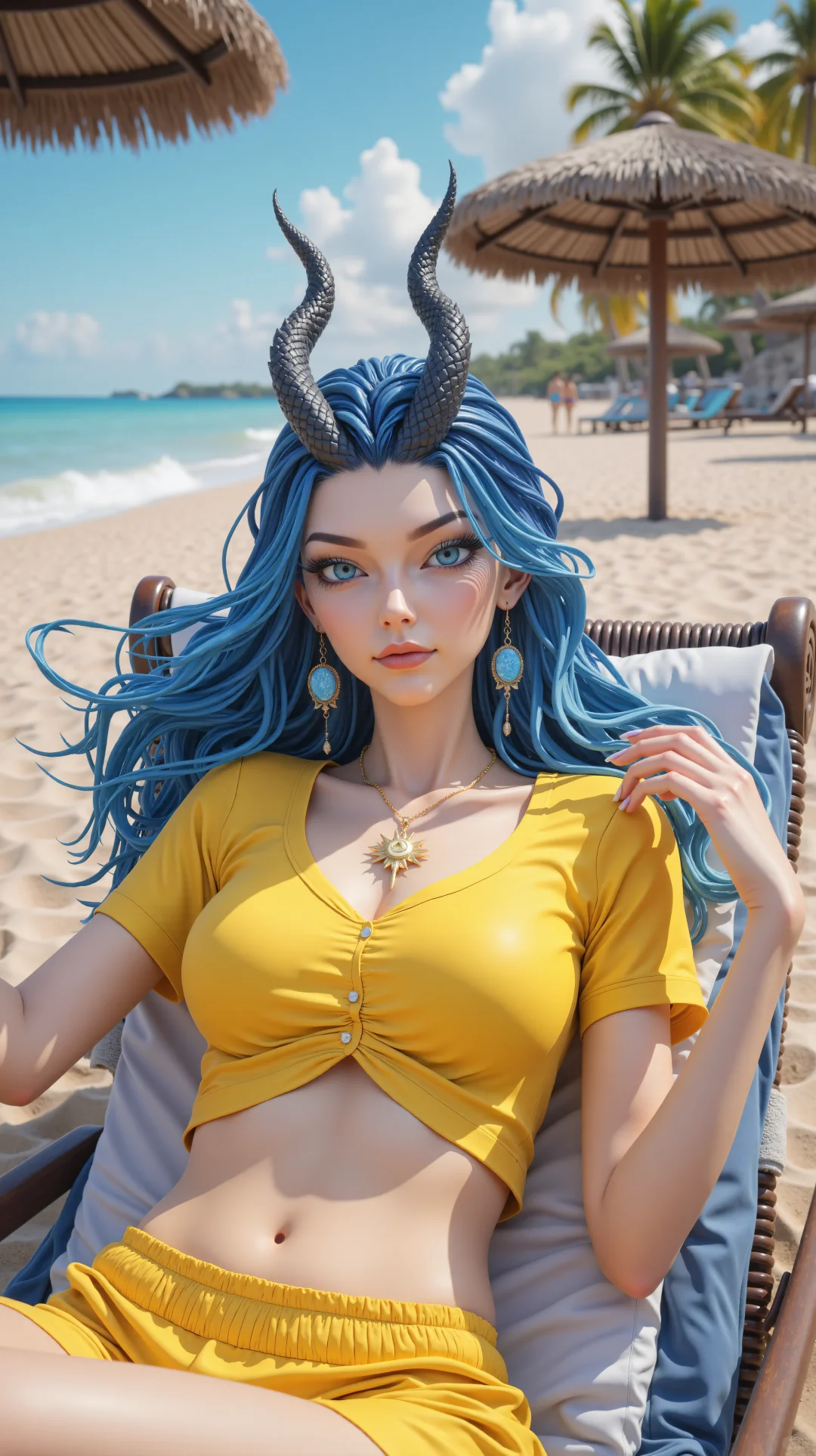 敖闰海滩壁纸分享