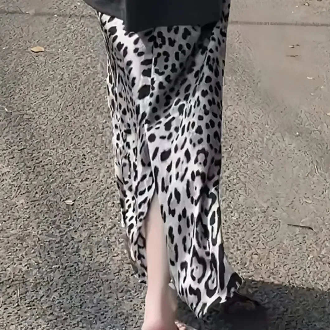 💃豹纹长裙，显瘦小秘诀✨