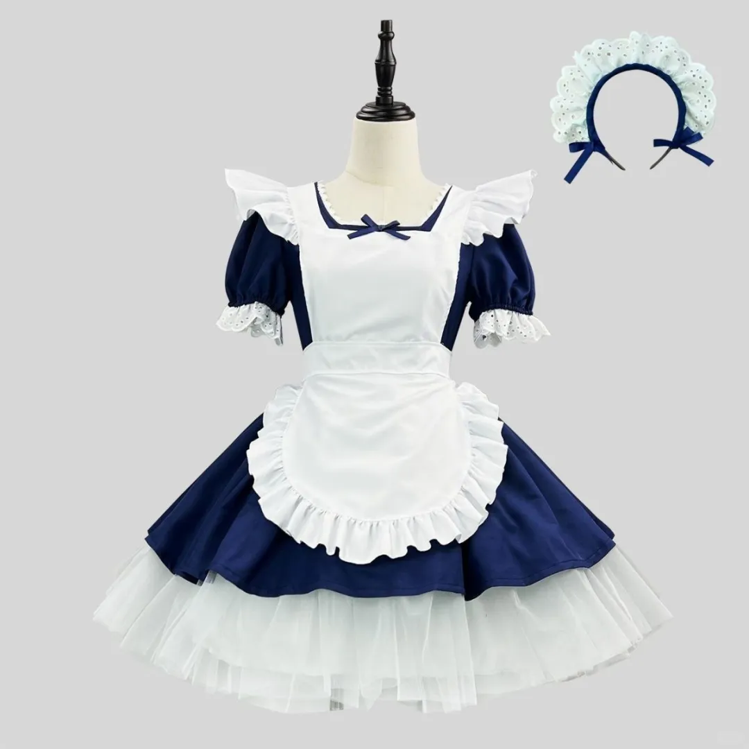 🎀日系天使女仆cos可爱洛丽塔女佣cosplay二次元连衣裙全套👗