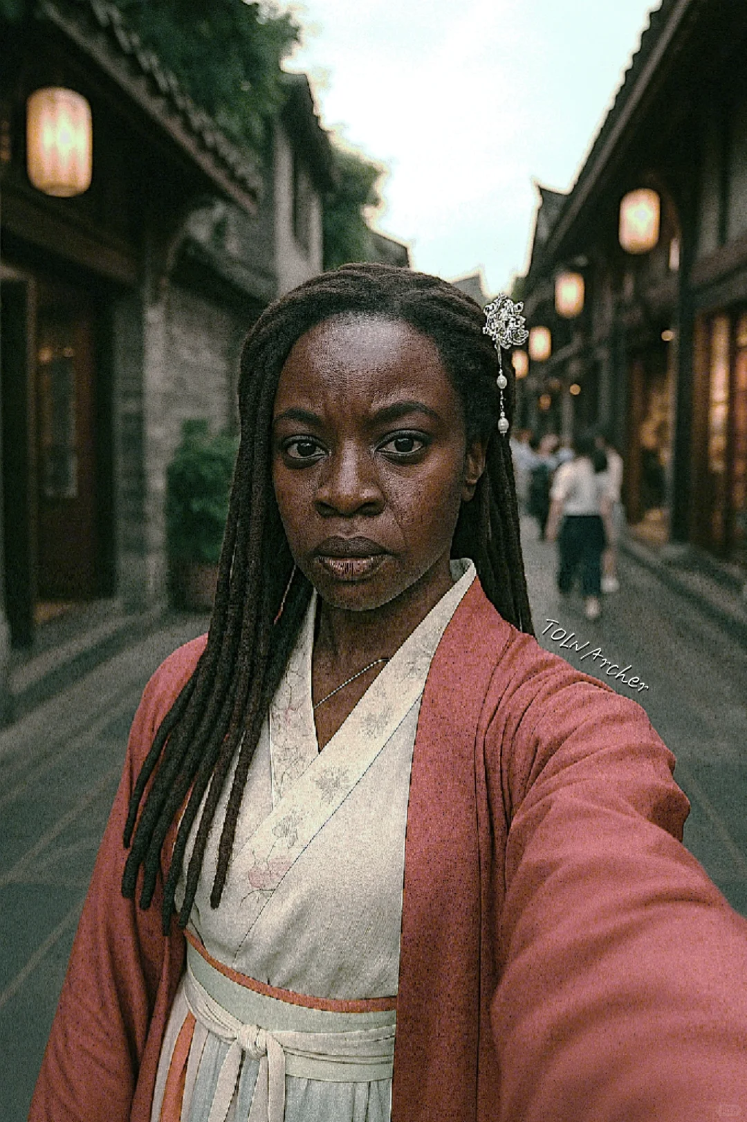 😭别再叫我刀女了，💥我现是汉服淑女！