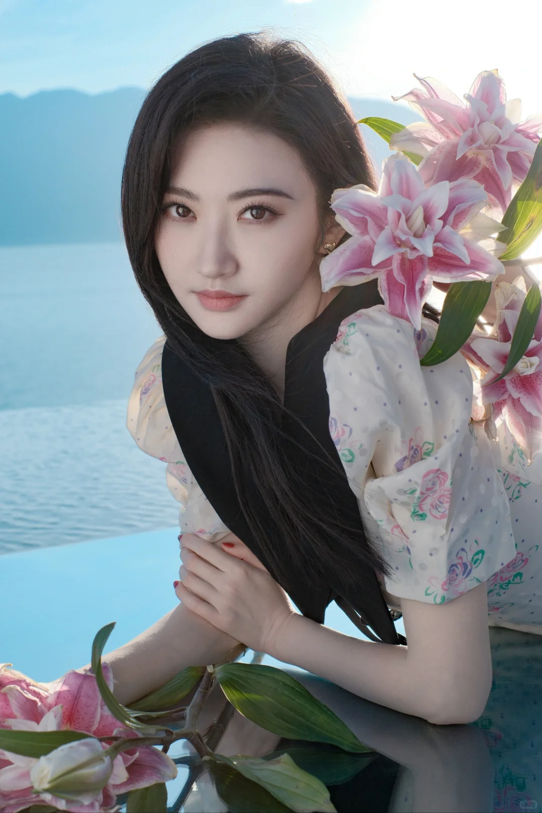 景甜的美颜暴击