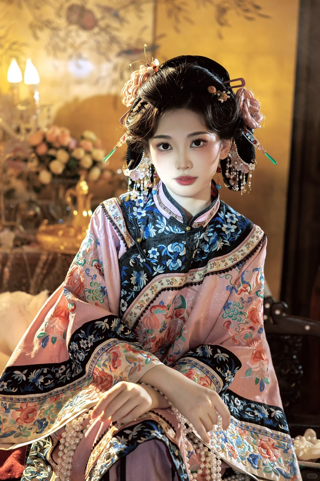 “本小姐自然是娇生惯养的喽～”