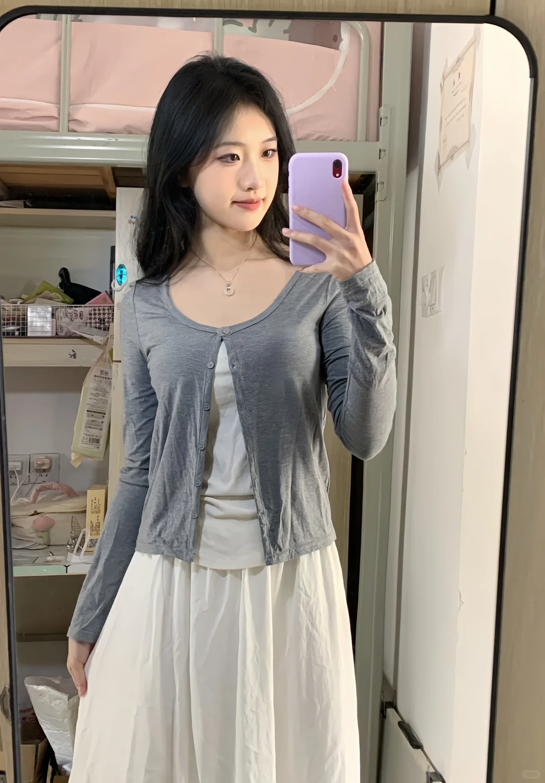 温柔风白月光穿搭