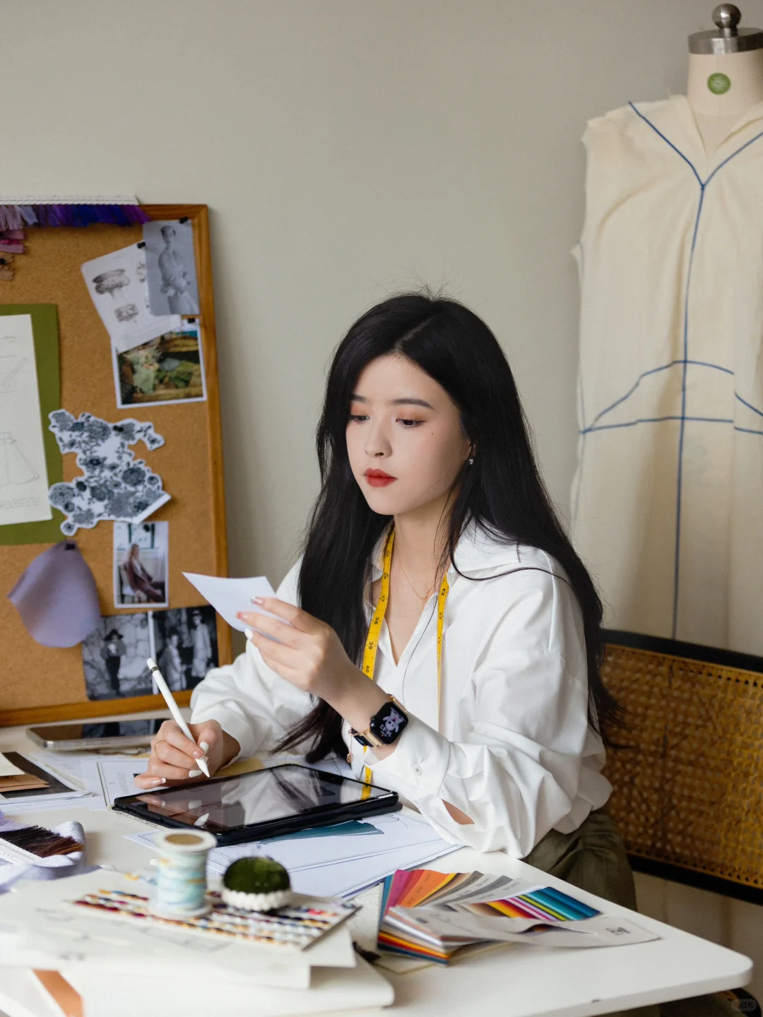 服装设计师日常 |慢下来 跟快时尚Say No❌